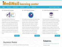 Tablet Screenshot of medinail.com